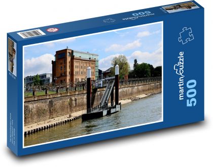 Rieka Rýn - Puzzle 500 dielikov, rozmer 46x30 cm 