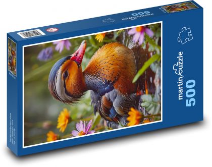 Duck - Puzzle of 500 pieces, size 46x30 cm 