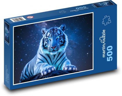 Tiger - Puzzle 500 dielikov, rozmer 46x30 cm 