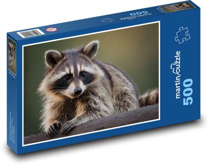 Raccoon - Puzzle of 500 pieces, size 46x30 cm 