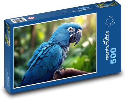 Modrý vták - Puzzle 500 dielikov, rozmer 46x30 cm 