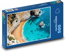 Plaża Puzzle 500 elementów - 46x30 cm