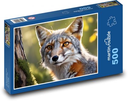 Líška - Puzzle 500 dielikov, rozmer 46x30 cm 