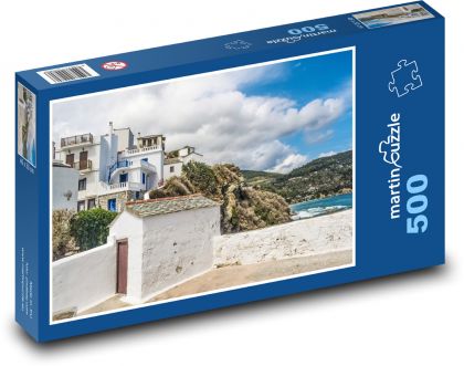 Greece - Skopelos - Puzzle of 500 pieces, size 46x30 cm 