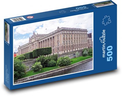 Švédsko - parlament - Puzzle 500 dielikov, rozmer 46x30 cm 