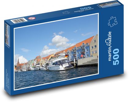 Dania - Sonderborg - Puzzle 500 elementów, rozmiar 46x30 cm