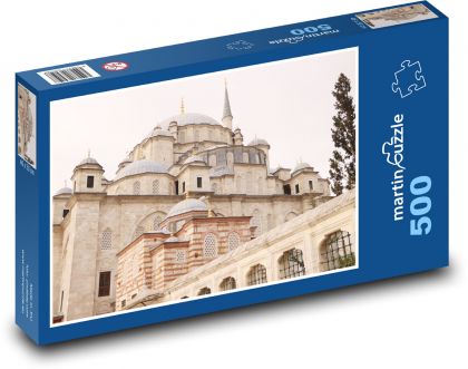 Fatihova mešita (Fatih Camii) v Istanbulu - puzzle 500 dílků