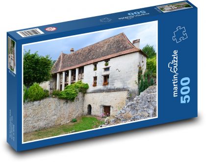 Perigord House - France - Puzzle of 500 pieces, size 46x30 cm 