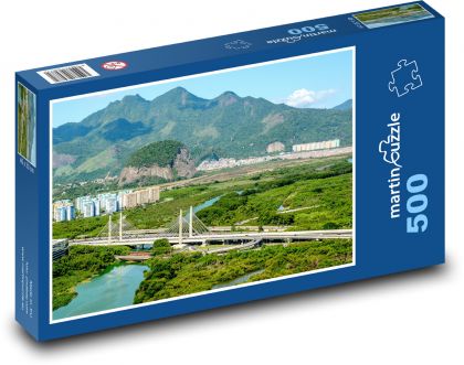Brazil - Rio - Puzzle of 500 pieces, size 46x30 cm 