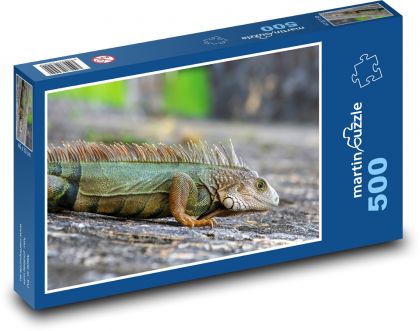 Leguán - Puzzle 500 dielikov, rozmer 46x30 cm 