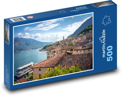 Přístav - Gardské jezero - puzzle 500 dílků