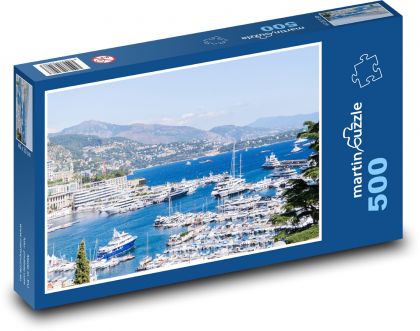 Monako - Puzzle 500 elementów, rozmiar 46x30 cm