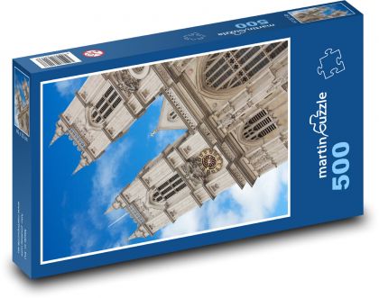 Opactwo Westminsterskie - Londyn - Puzzle 500 elementów, rozmiar 46x30 cm
