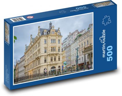 Karlovy Vary - Česká republika - Puzzle 500 dílků, rozměr 46x30 cm