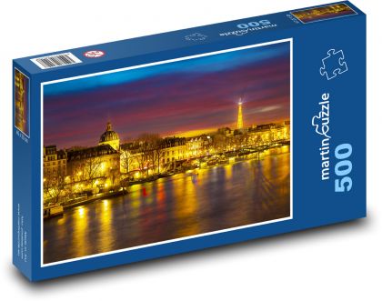 Paríž - Francúzsko - Puzzle 500 dielikov, rozmer 46x30 cm 