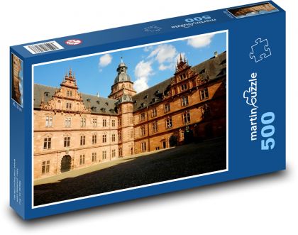 Niemcy - Zamek - Puzzle 500 elementów, rozmiar 46x30 cm