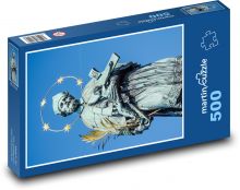 Pomnik Jana Nepomucena Puzzle 500 elementów - 46x30 cm