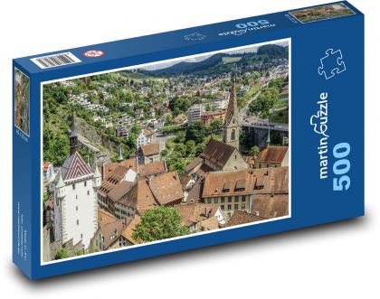 Wettingen Švýcarsko - puzzle 500 dílků