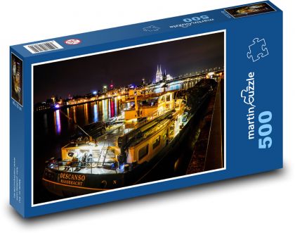 Kolín nad Rýnem - loď - puzzle 500 dílků