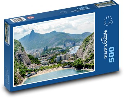 Brazil - Beach - Puzzle of 500 pieces, size 46x30 cm 