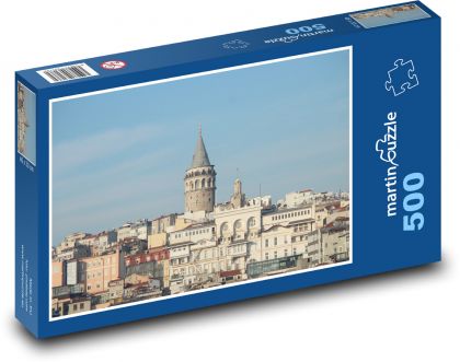 Galata - Istanbul, Turecko - Puzzle 500 dielikov, rozmer 46x30 cm 