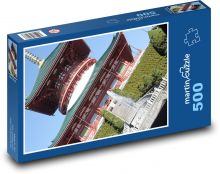 Japonsko - chrám Puzzle 500 dílků - 46 x 30 cm