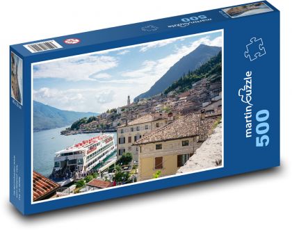 Gardské jazero - Taliansko - Puzzle 500 dielikov, rozmer 46x30 cm 