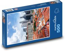 Singapurská čínska štvrť Puzzle 500 dielikov - 46 x 30 cm