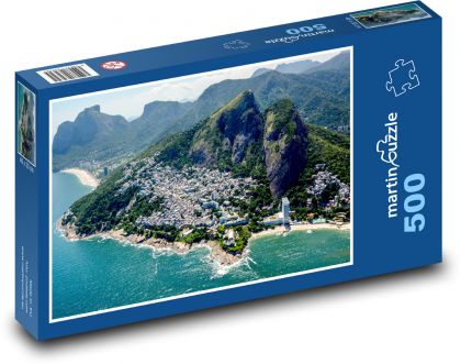 Brazil - Rio - Puzzle of 500 pieces, size 46x30 cm 