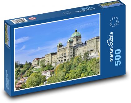 Bundeshaus - Germany - Puzzle of 500 pieces, size 46x30 cm 