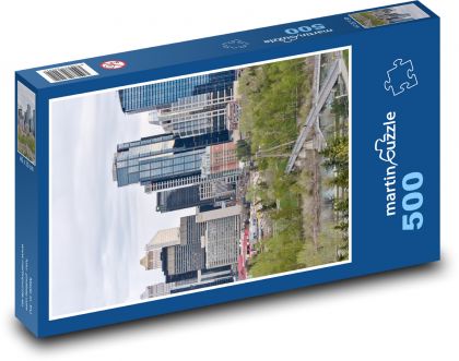 Calgary - řeka - puzzle 500 dílků