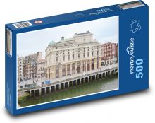 Španělsko - budovy Puzzle 500 dílků - 46 x 30 cm