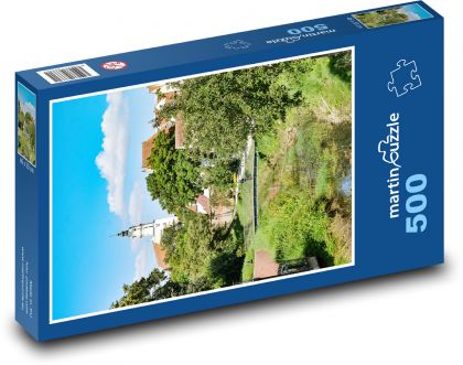 Germany - river - Puzzle of 500 pieces, size 46x30 cm 