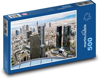 Frankfurt - Nemecko - Puzzle 500 dielikov, rozmer 46x30 cm 