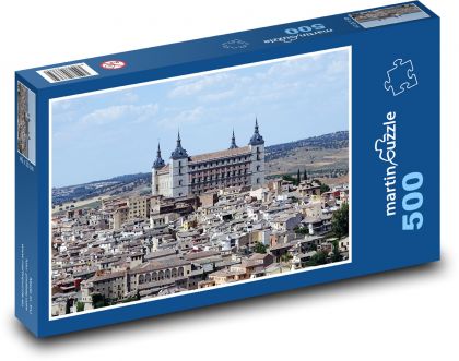 Španělsko - Toledo - Puzzle 500 dílků, rozměr 46x30 cm