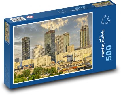 Varšava - Polsko - Puzzle 500 dílků, rozměr 46x30 cm