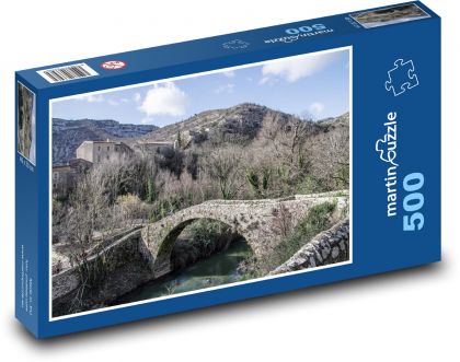 Navacelles - Francja - Puzzle 500 elementów, rozmiar 46x30 cm