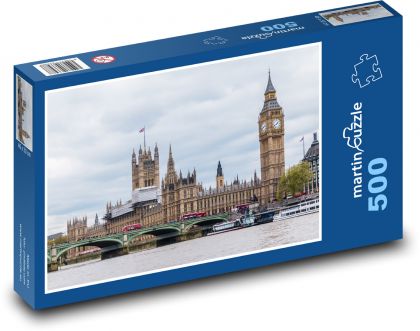 Londýn - Big Ben - puzzle 500 dílků