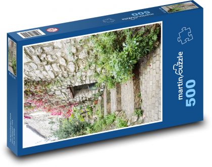 Stredoveká ulica - Puzzle 500 dielikov, rozmer 46x30 cm 