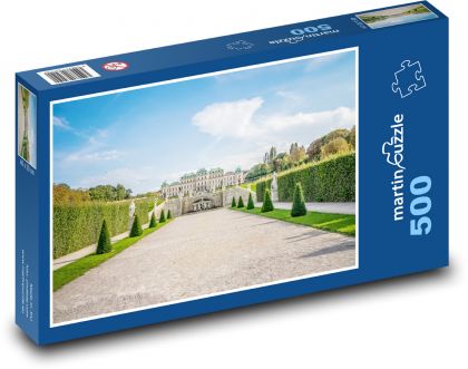 Palác Belvedere - Viedeň - Puzzle 500 dielikov, rozmer 46x30 cm 