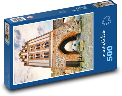 Městská brána - Puzzle 500 dílků, rozměr 46x30 cm