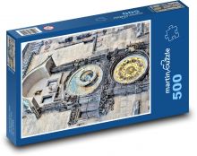 Praha - orloj Puzzle 500 dílků - 46 x 30 cm