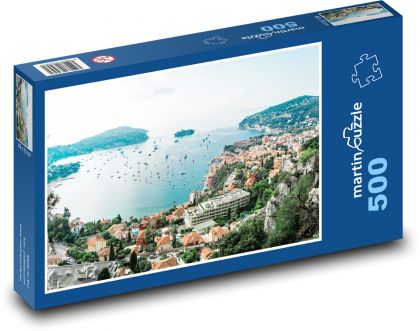 France - Puzzle of 500 pieces, size 46x30 cm 