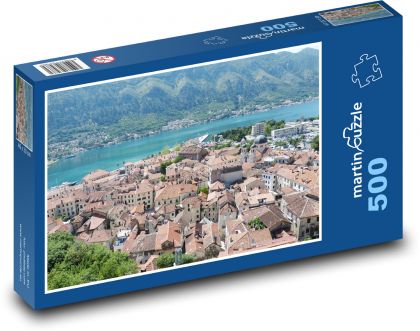 Kotor - Montenegro - Puzzle of 500 pieces, size 46x30 cm 