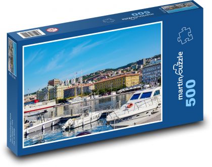 Port - Zadar, Chorwacja - Puzzle 500 elementów, rozmiar 46x30 cm