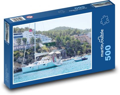 Španělsko - pobřeží - puzzle 500 dílků