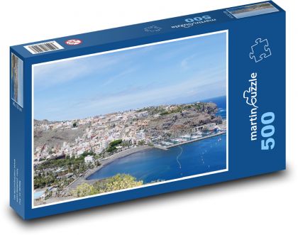 La Gomera - Canary Islands - Puzzle of 500 pieces, size 46x30 cm 