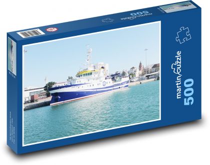 Cádiz - loď, Španielsko - Puzzle 500 dielikov, rozmer 46x30 cm 