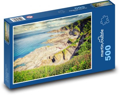 Pobřeží Anglie - puzzle 500 dílků