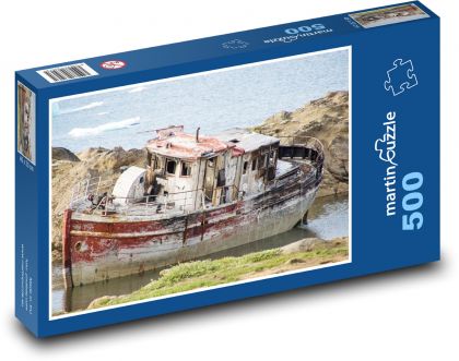 Schiffswrack - Grönland - Puzzle - 500 Teile
